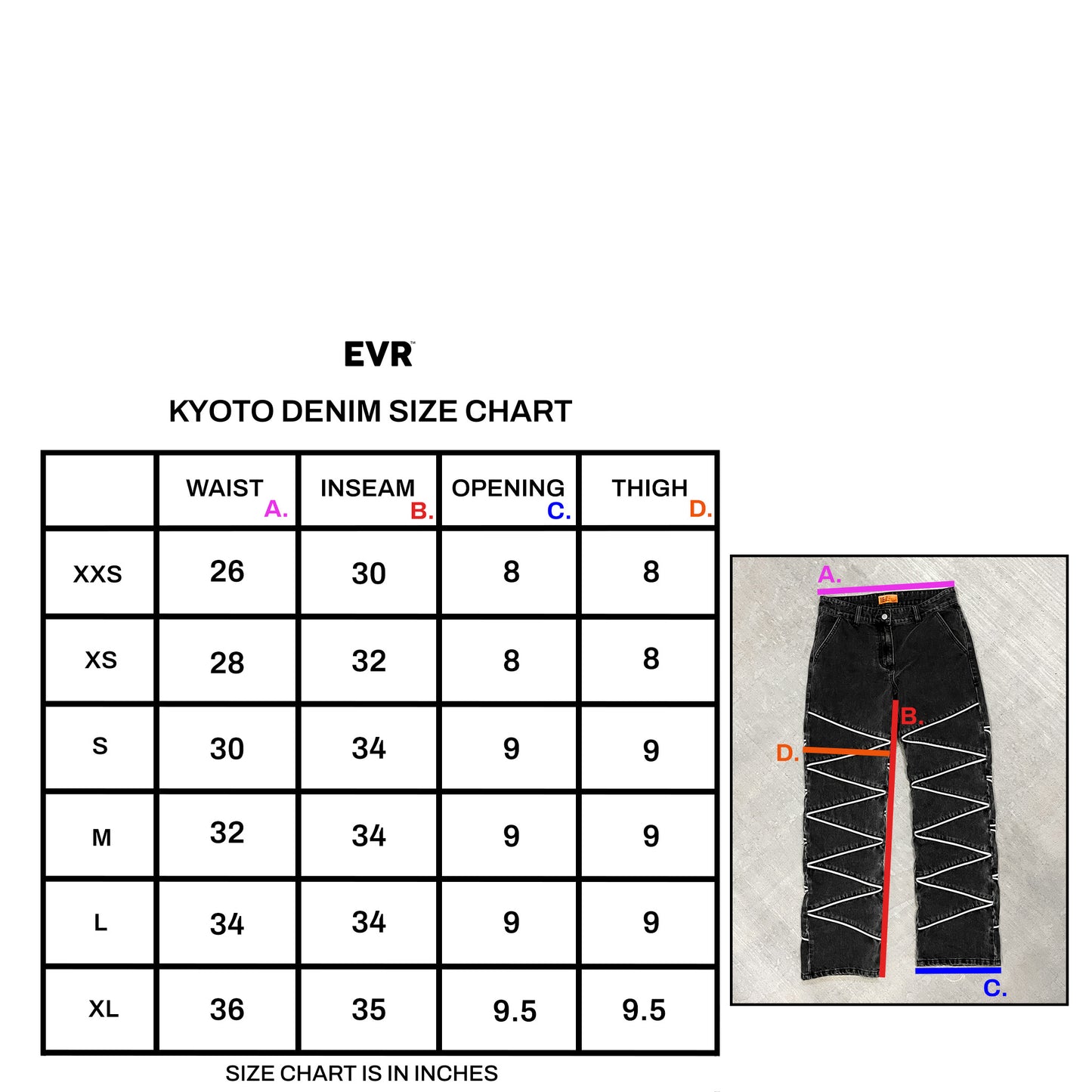 KYOTO DENIM - EVR®