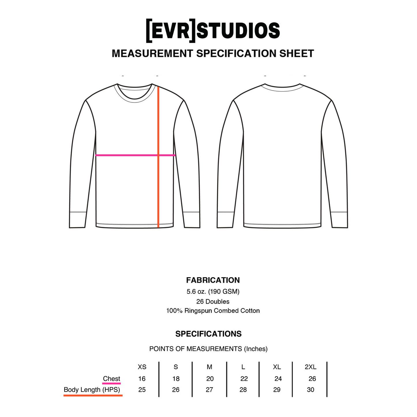 RAZORS EDGE Long Sleeve T-shirt