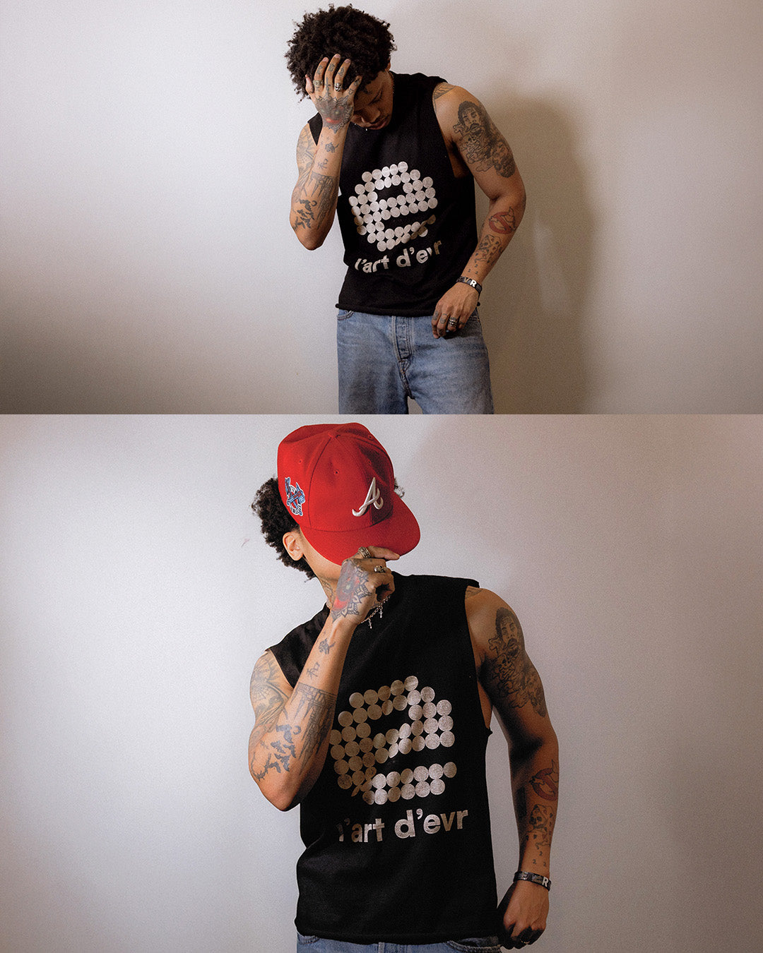 L'ART D'EVR MUSCLE TEE - EVR®