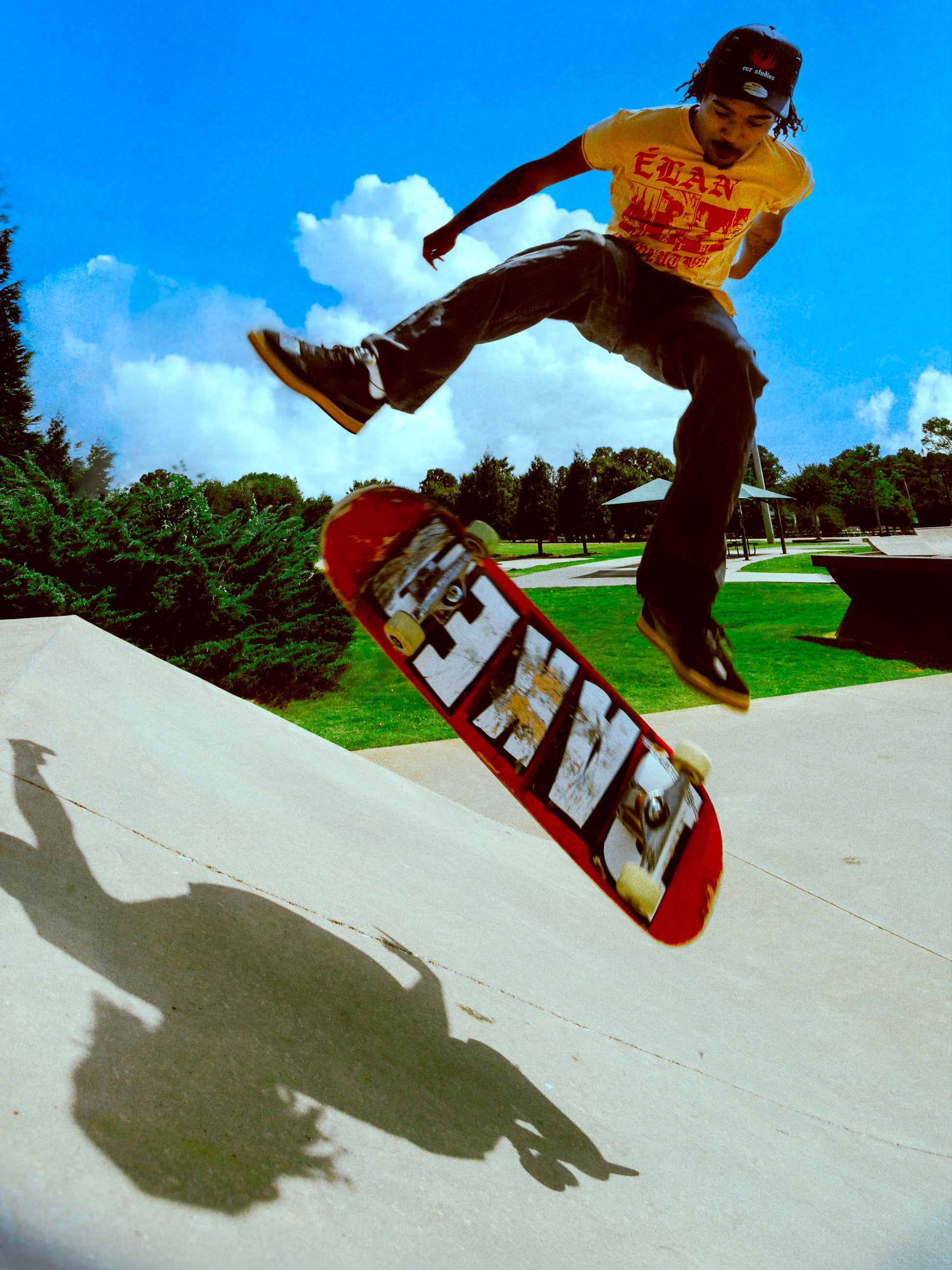 Raw Cut VERS TO VICTORY T-shirt [Harlem Yellow] - EVR® 