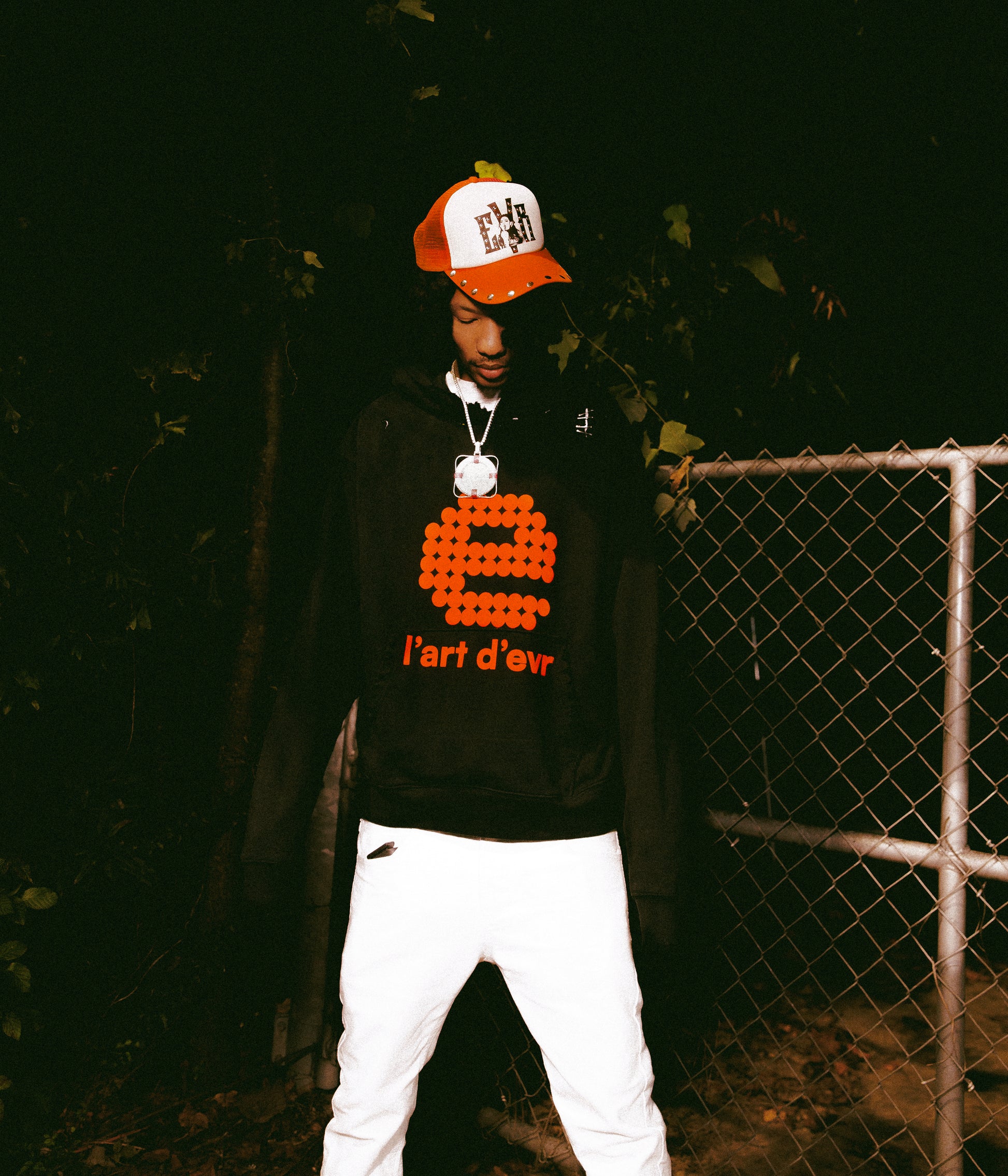 L'ART D'EVR Hoodie [Thrashed Orange] - EVR® 