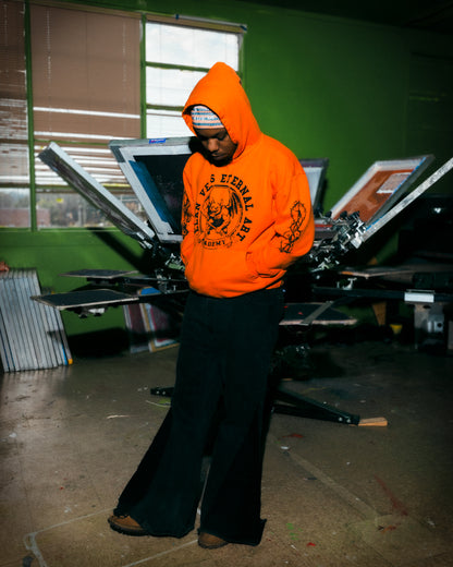 ETERNAL ACADEMY Hoodie [Solar Orange]