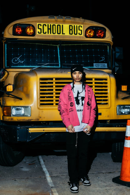 DAY DREAMER Zip up [Hitman Pink]