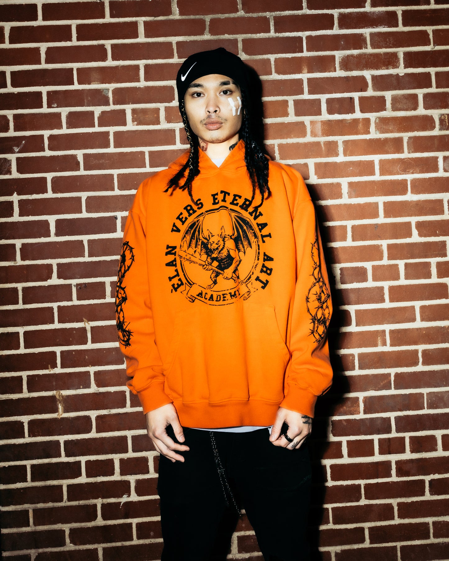 ETERNAL ACADEMY Hoodie [Solar Orange]