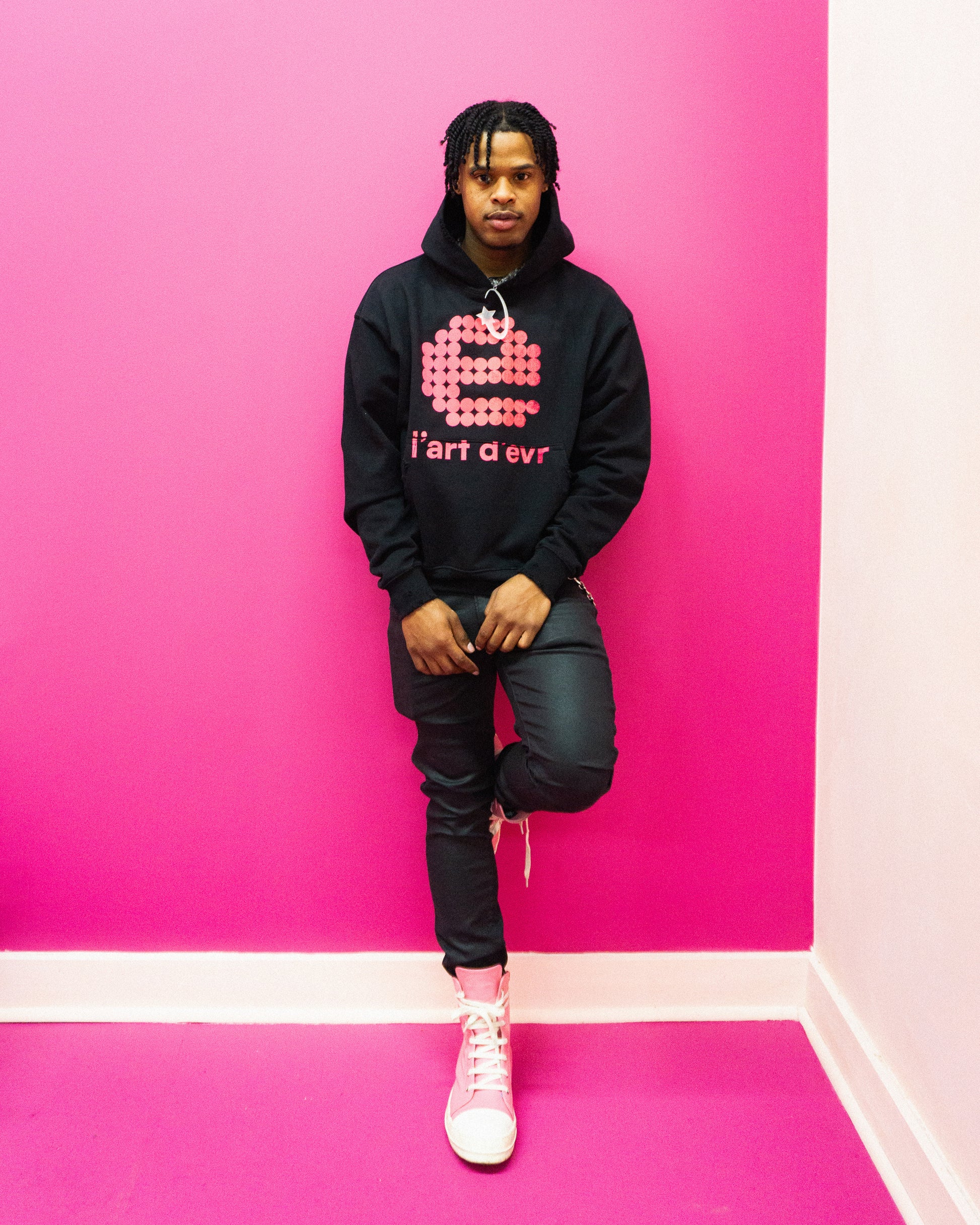 L'ART D'EVR HOODIE [HITMAN PINK] - EVR® 