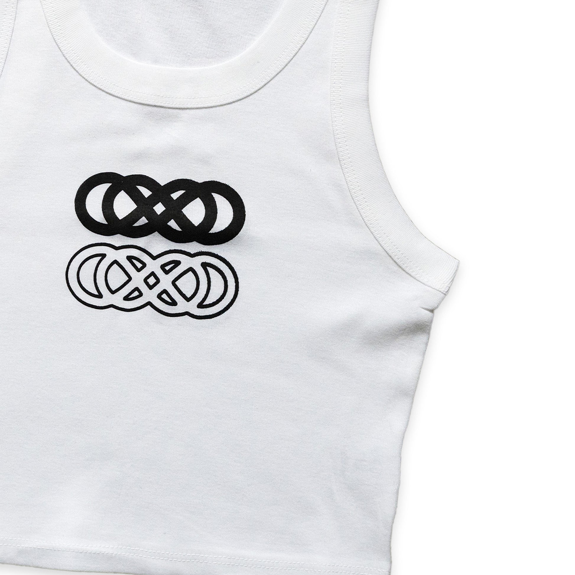 INFINITY, BABY CROP TANK [BLANC WHITE] - EVR® 