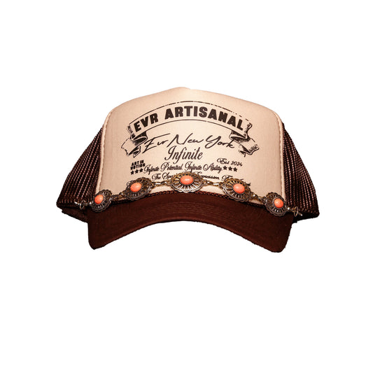 ARTISANAL TRUCKER CAP [COWBOY] - EVR® 