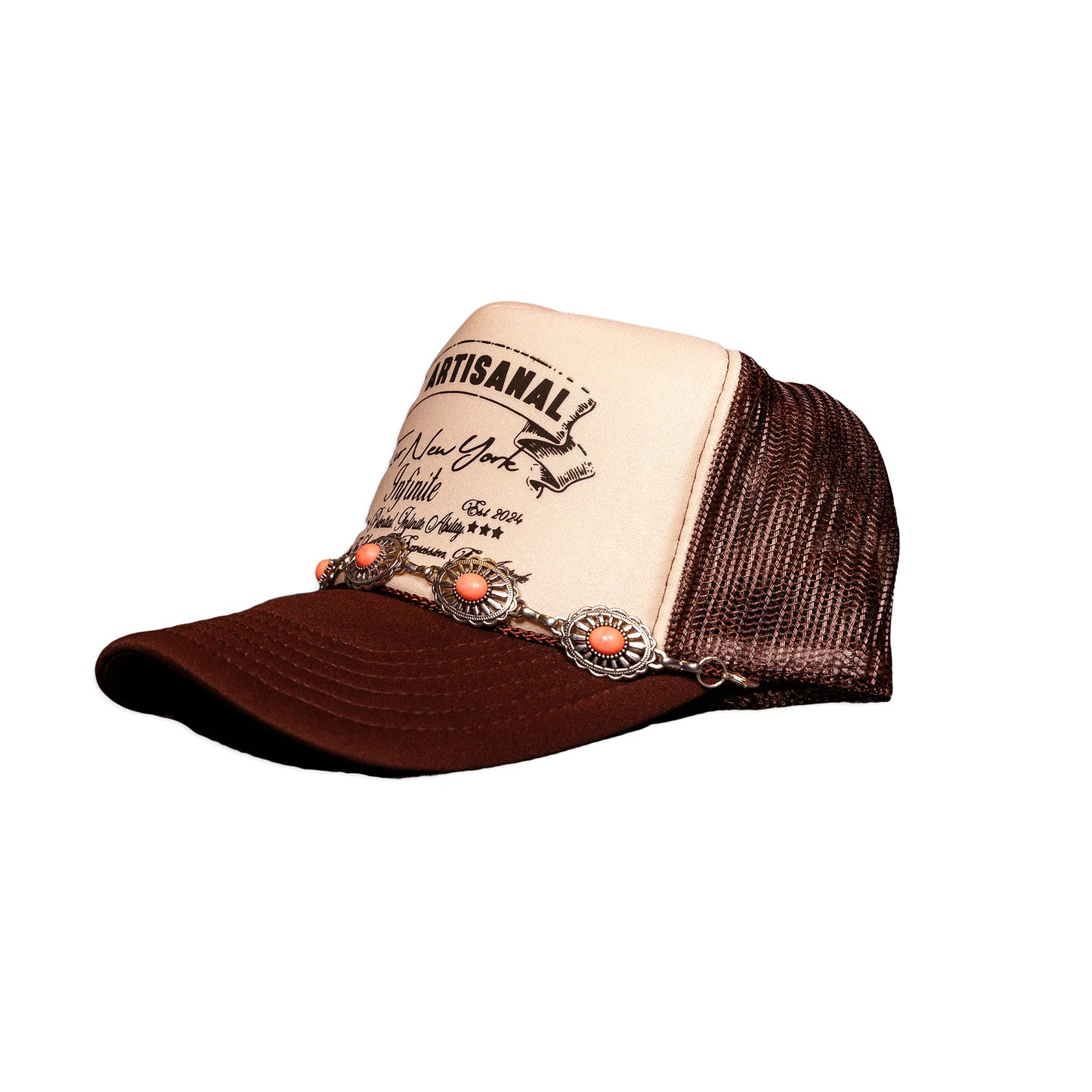 ARTISANAL TRUCKER CAP [COWBOY] - EVR® 