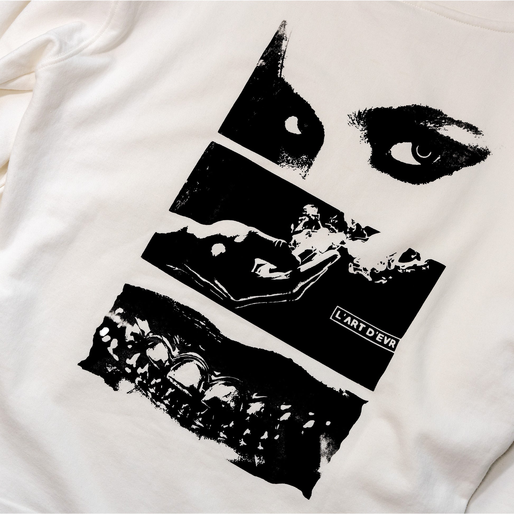 BLINK OF AN EYE HOODIE [BONE] - EVR® 