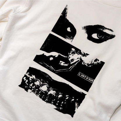 BLINK OF AN EYE HOODIE [BONE] - EVR® 