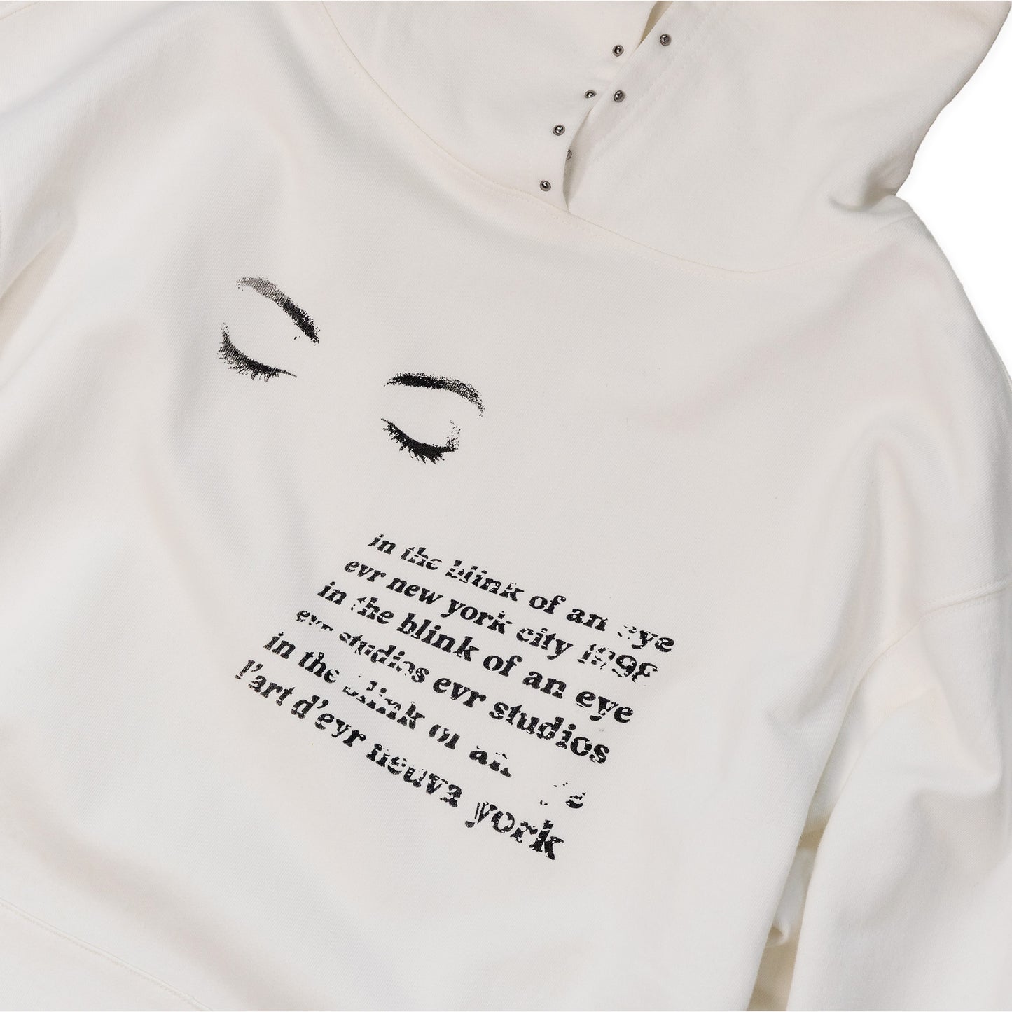 BLINK OF AN EYE HOODIE [BONE] - EVR® 