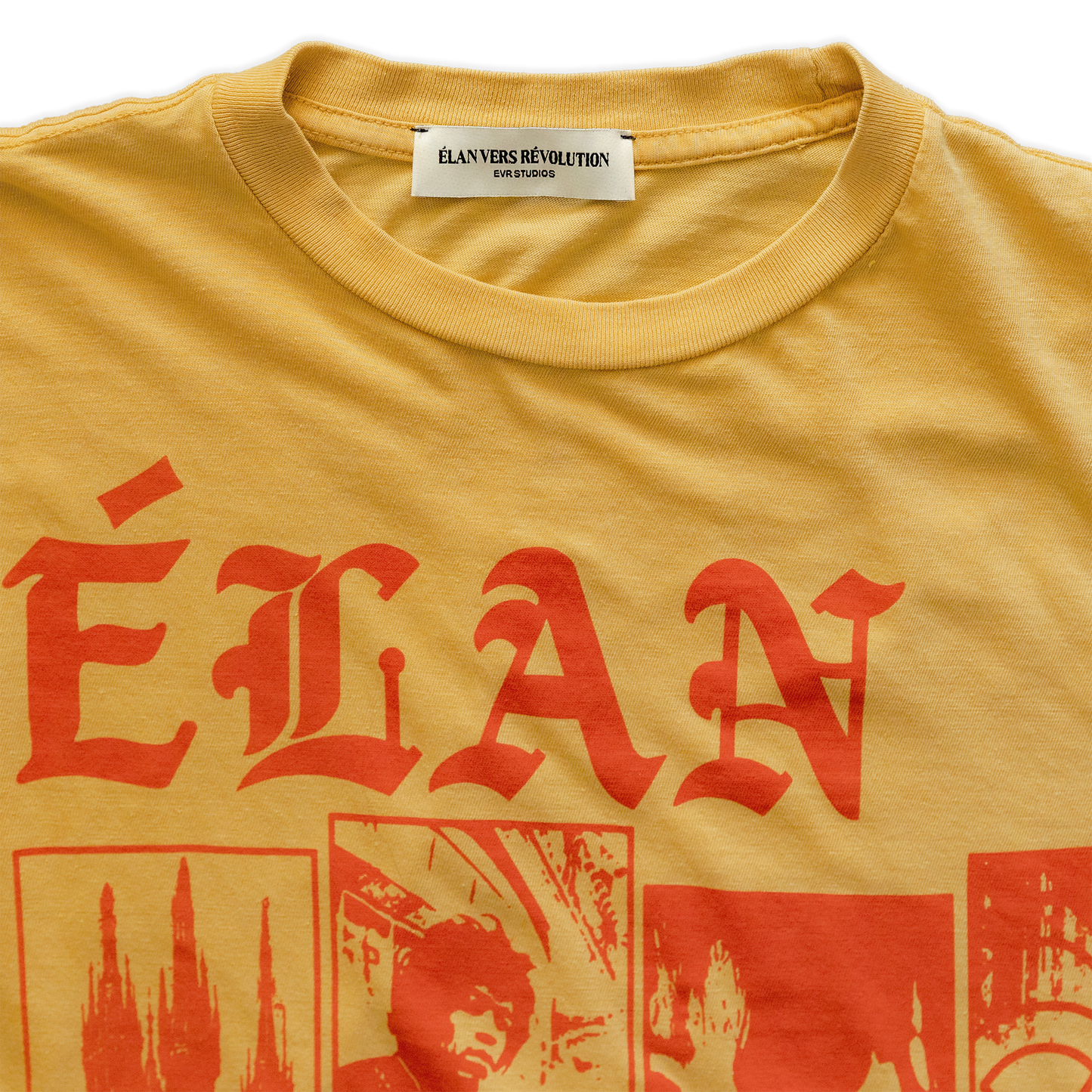 VERS TO VICTORY T-shirt [Harlem Yellow] - EVR® 