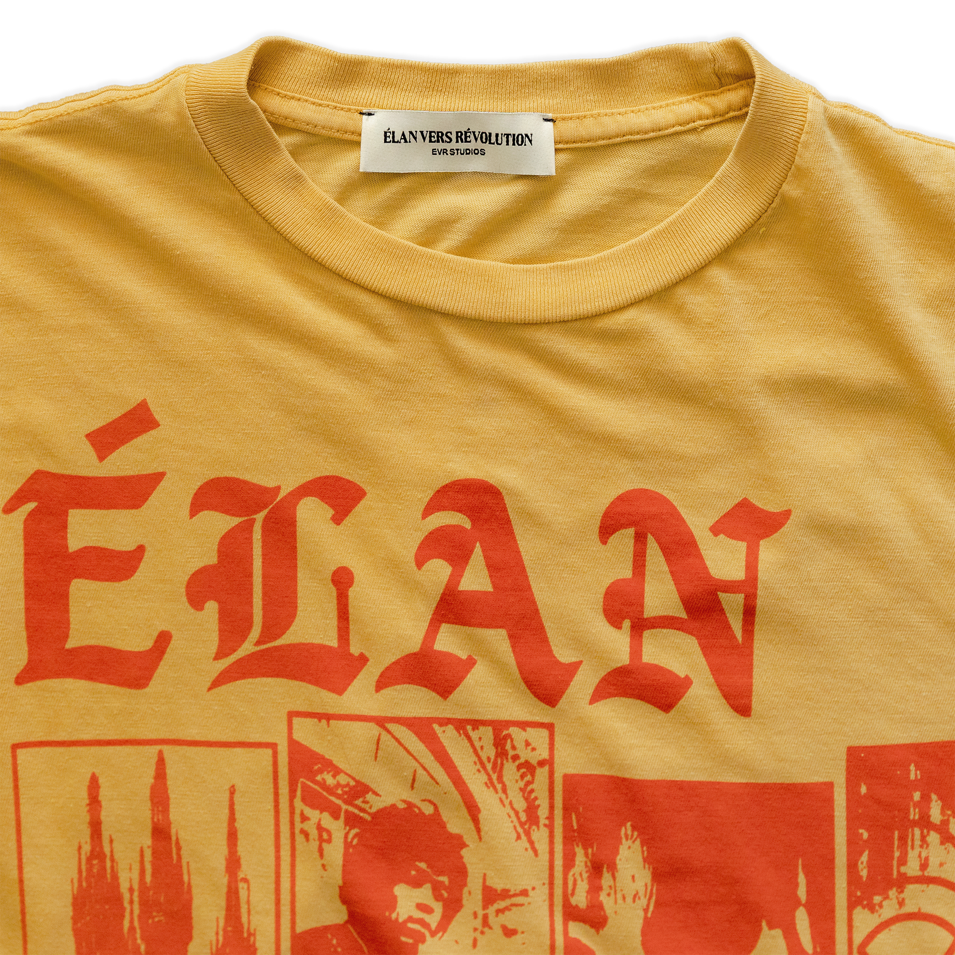 VERS TO VICTORY T-shirt [Harlem Yellow] - EVR® 