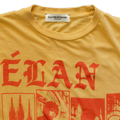VERS TO VICTORY T-shirt [Harlem Yellow] - EVR® 