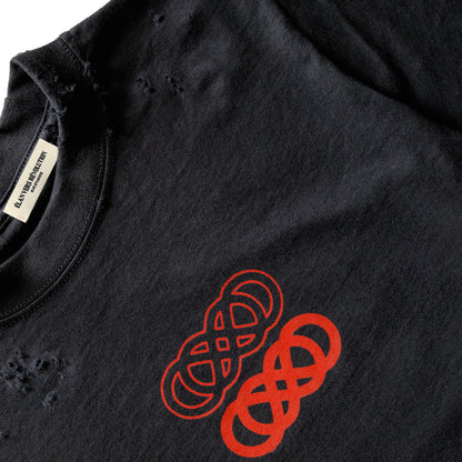 Distressed INFINITY T-shirt [Rated Red]