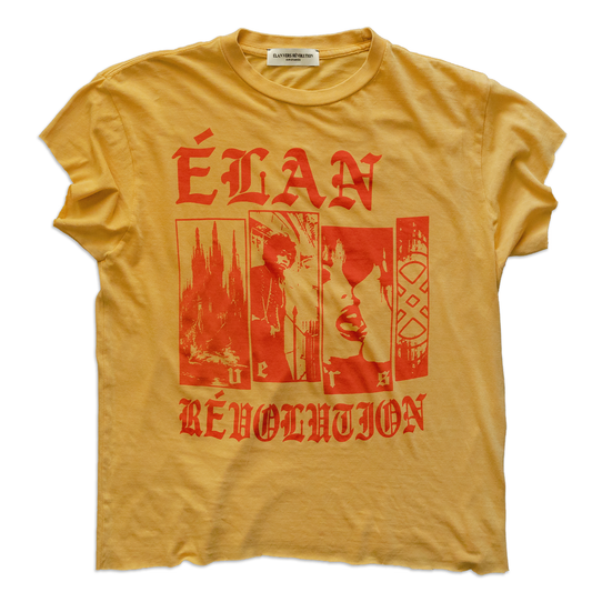 VERS TO VICTORY T-shirt [Harlem Yellow] - EVR® 