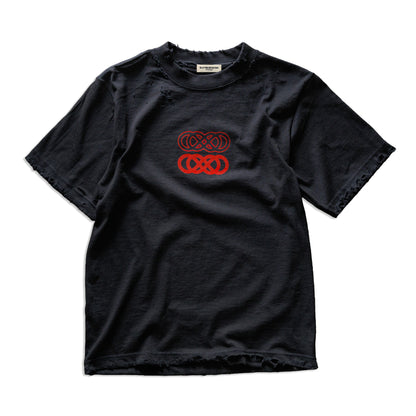 Distressed INFINITY T-shirt [Rated Red]
