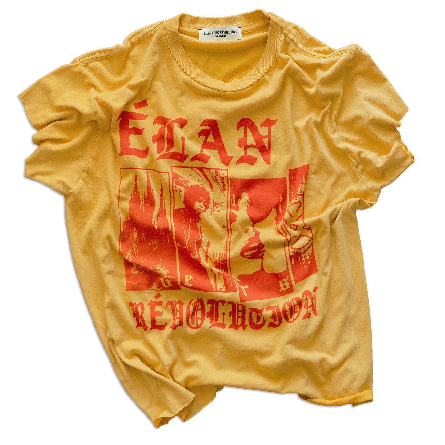 VERS TO VICTORY T-shirt [Harlem Yellow] - EVR® 